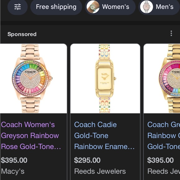 Coach watch rose gold - Picture 4 of 8